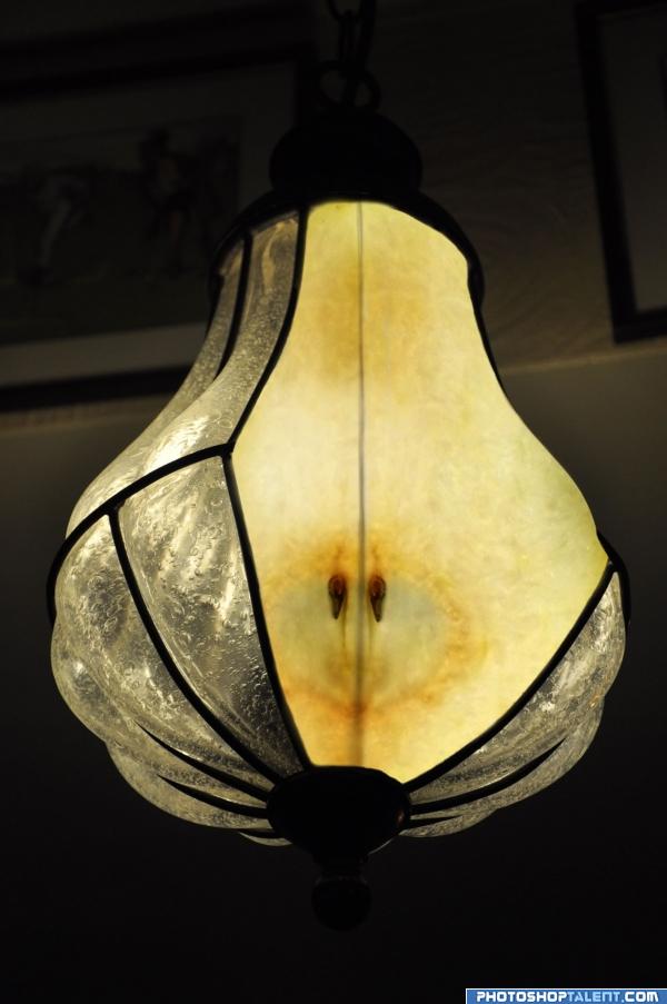 Creation of Pear Lamp: Final Result